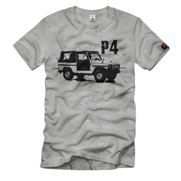P4 Wolf Frankreich Französische Armee Geländewagen 4x4 T-Shirt#26097
