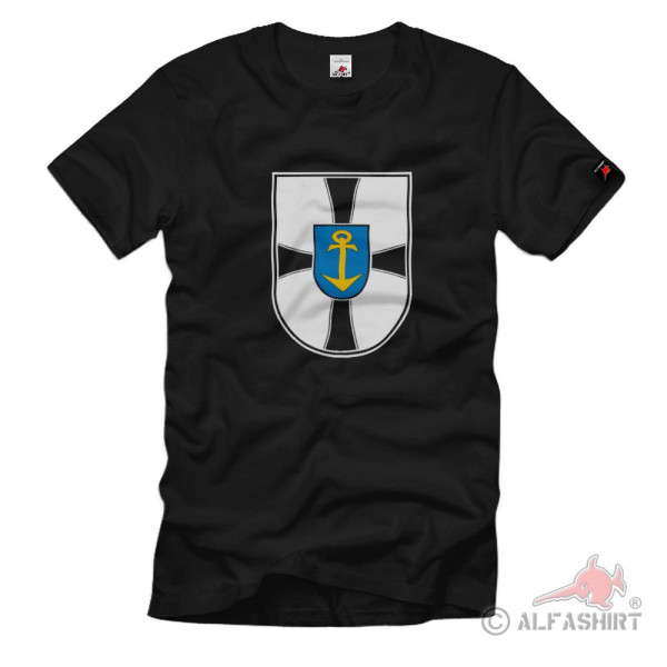 Verband Wappen Stammdienststelle Marine Bundeswehr Militär Einheit T Shirt #1937
