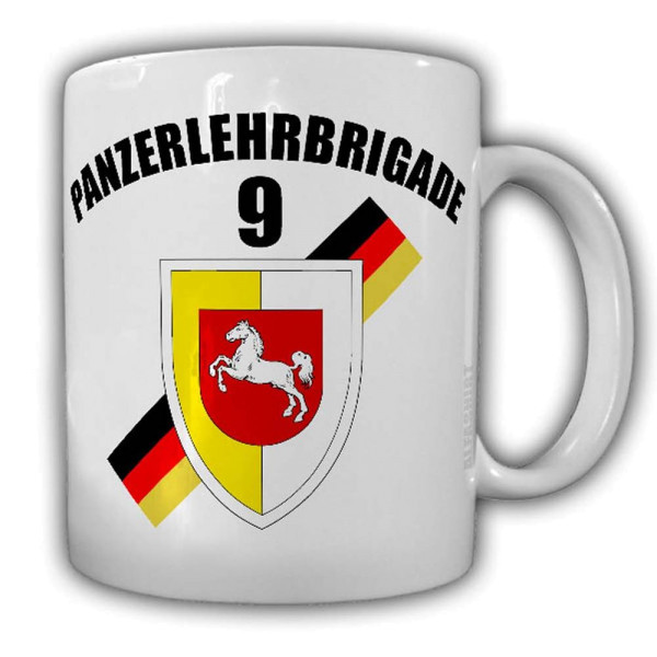 Tasse Panzerlehrbrigade 9 PzLehrBrig Munster Bundeswehr Abzeichen Wappen #24484