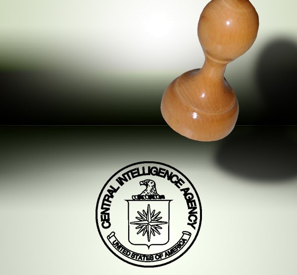 CIA Stempel Central Intelligence Agency Zentraler Nachrichtendienst 20mm #10671a