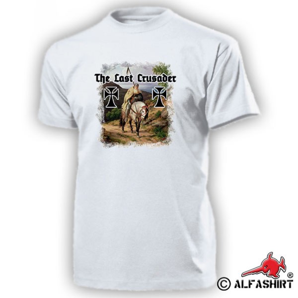 The Last Crusader The Last Crusader Medieval Occident - T Shirt # 15145