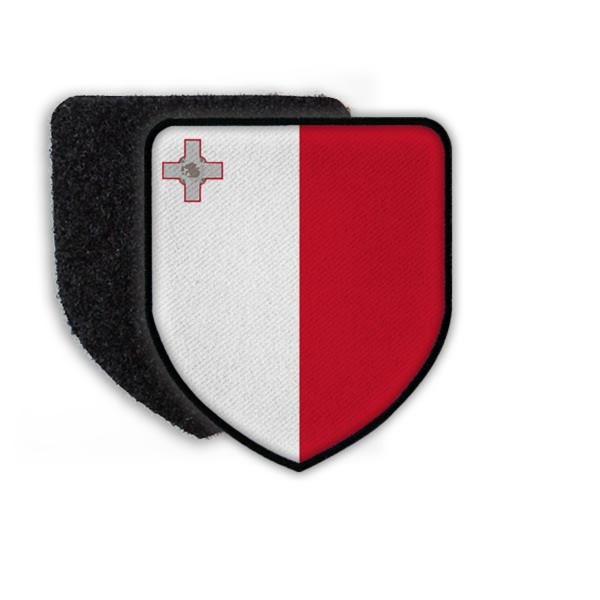 Patch Flagge von Maltas Aufnäher Stadtwappen Emblem Fahne Landesflagge #21514