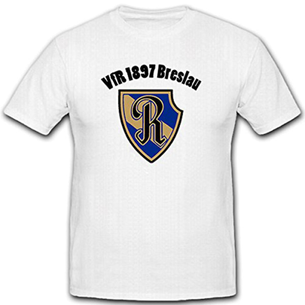 VfR 1897 Breslau - Schlesien Verein für Rasenspiel Fußball Blau- T Shirt #12389