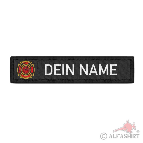 Patch Dein Name Fire Department Schweiz Schweizer Feuerwehr Personalisiert#37265