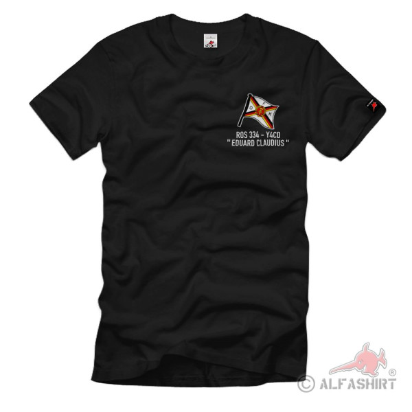 Flag Fish Combine ROS 334 Eduard Claudius Y4CD DDR T-Shirt #40195