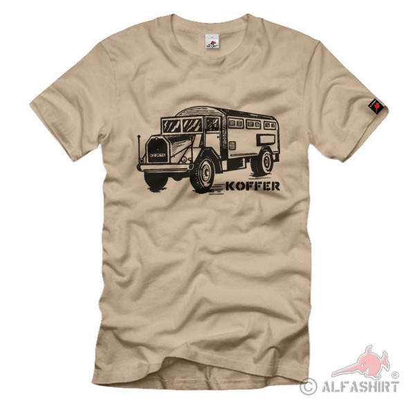 L2a suitcase oldtimer truck Bundeswehr vehicle - T Shirt # 268