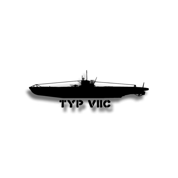 U-Boat Type VIIC Decal Sticker Battle of the Atlantic U552#A6024