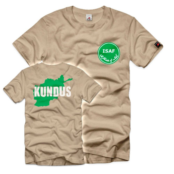 Isaf Kundus Afghanistan Kunduz Terror Irak - T Shirt #6501