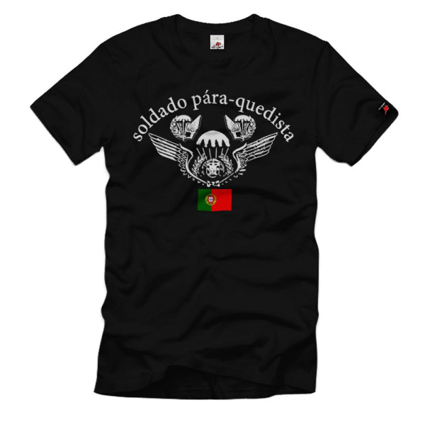 Soldado-pára-quedista Fallschirmjäger Tropas Paraquedistas T-Shirt#33377