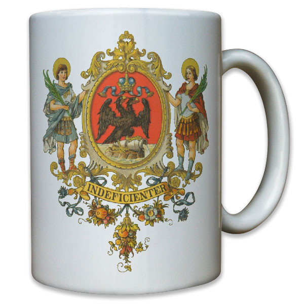 Fiume Indeficienter Polen Gemälde Wappen - Tasse Kaffee Becher #11607