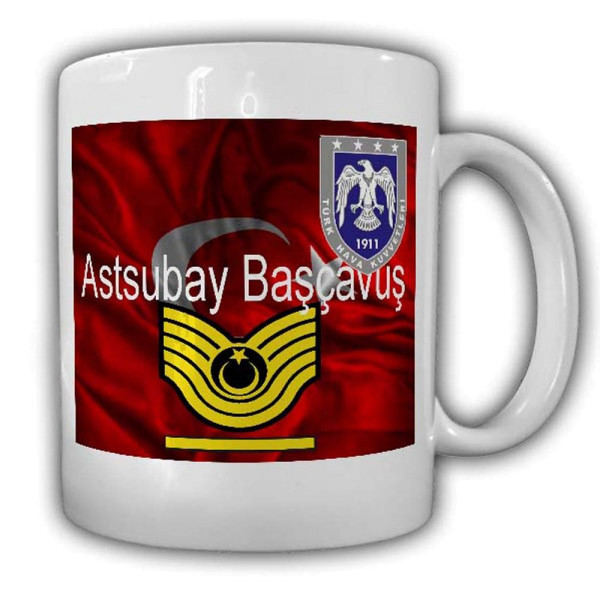 Türk Hava Kuvvetleri Astsubay Bascavus Tasse_Militär Türkei #22685