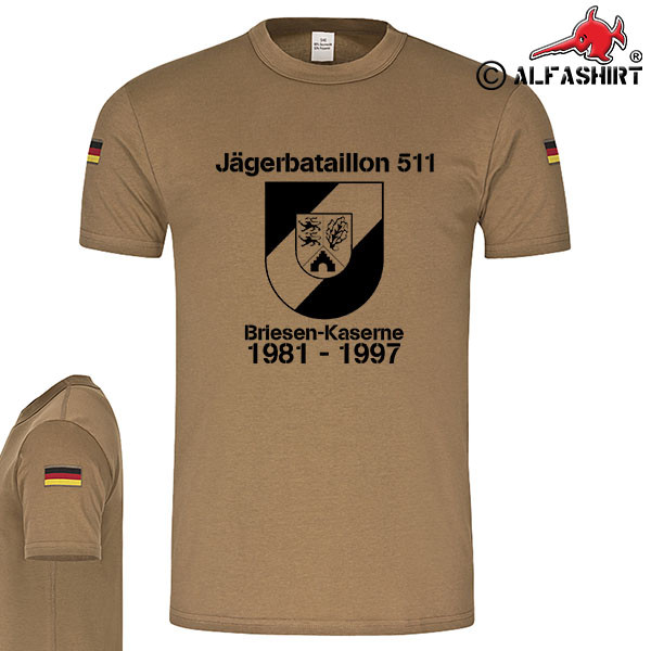 BW Tropics JgBtl 511 Jägerbataillon Hunter Btl Briesen-Kaserne BW Wappen # 15436