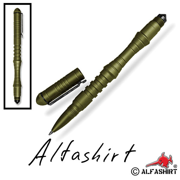 Tactical ALFA Pen EDC Pen Ballpoint Self Defense Glass Breaker # 16684