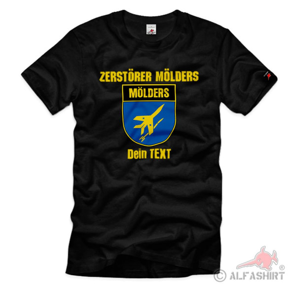 Zerstörer Mölders personalisierbar D186 Marine Abzeichen Jahrgang T Shirt #31933