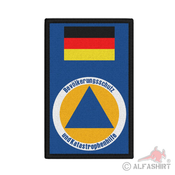 Patch Zivilschutz Deutschland Katastrophenhilfe Amt Wappen Abzeichen #36631