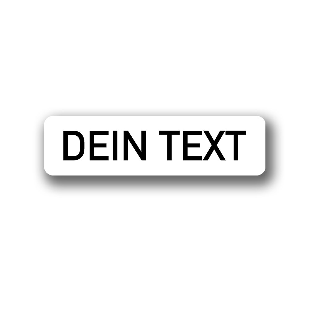 Aufkleber personalisiert Wunschtext Name Dein Text 15x4cm #A6154