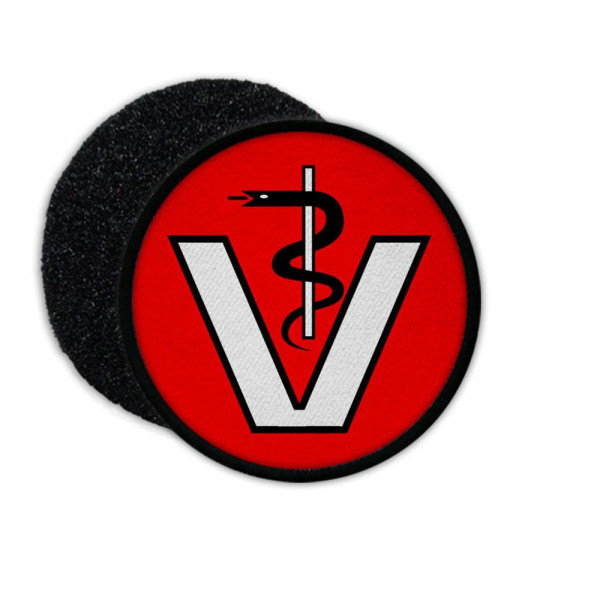 Patch Veterinär Logo Praxis Tierklinik Abzeichen Tier Doktor Arzt Notfall #23337