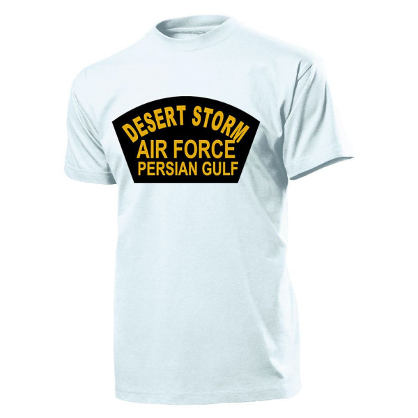 Desert Storm Luftwaffe Persischer Golf Golf Wappen Logo- T Shirt #3753