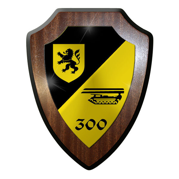 Wappenschild / Wandschild -PzPiKp300 Panzerpionier Kompanie 300Pios #9635
