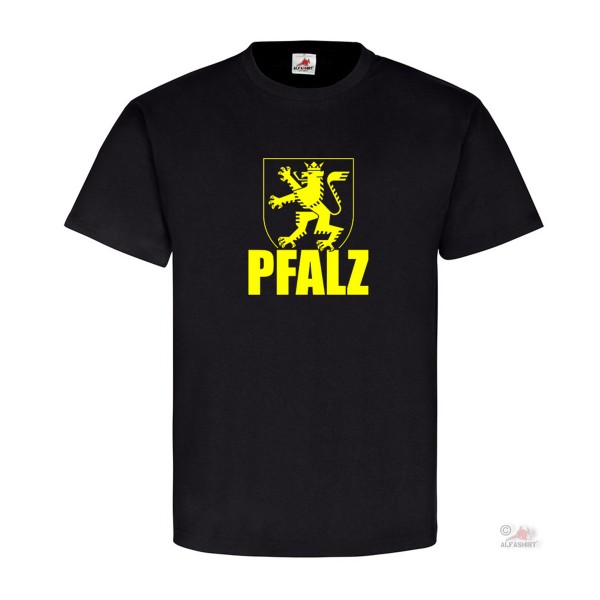 Pfalz die Besten Pfälzer Wappen Pfalz RP Löwe Abzeichen Emblem - T Shirt #18315
