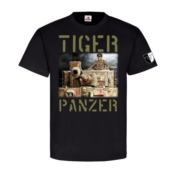 Lukas Wirp TIGER Panzer Normandy194 Panzerkampfwagen 007 Gemälde T Shirt #23493