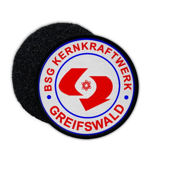 Patch DDR BSG Nuclear Power Plant Greifswald Company Sports Association East 9 cm # 34141