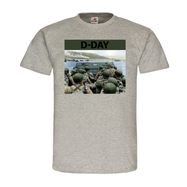 D-Day US Boot Army USA America Airborne Normandie T Shirt #25330
