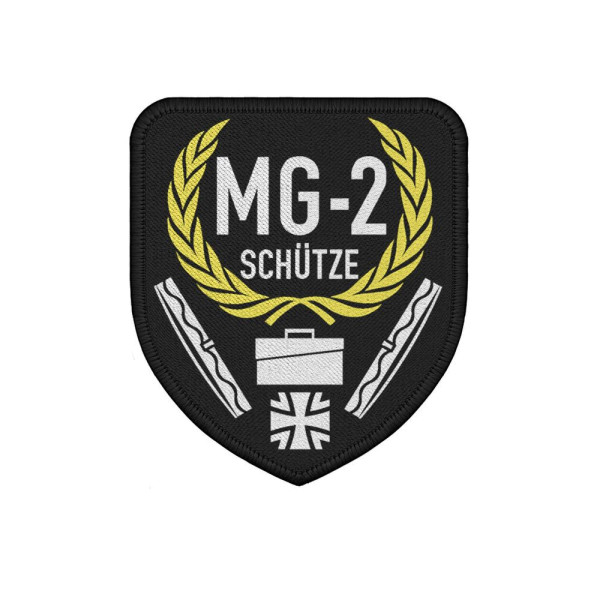 Patch MG-2 Schütze MG3 Munitions-Kasten Gurt Ersatzlauf Schutz Bundeswehr #26154