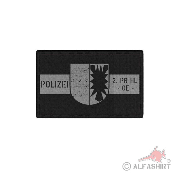 Bundesland Patch Schleswig Holstein Dienstkleidung Polizei Dienstpatch #36562