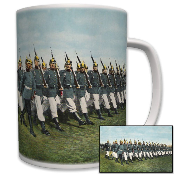 Der Parademarsch Preußen Soldaten Truppe Marsch- Kaffee #5974