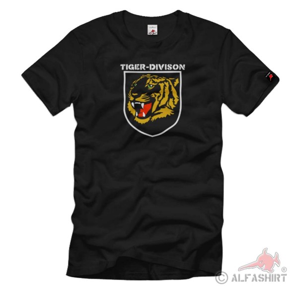 Tiger Divison Capital Mechanized Infantry Division Fierce Tiger T Shirt #1822