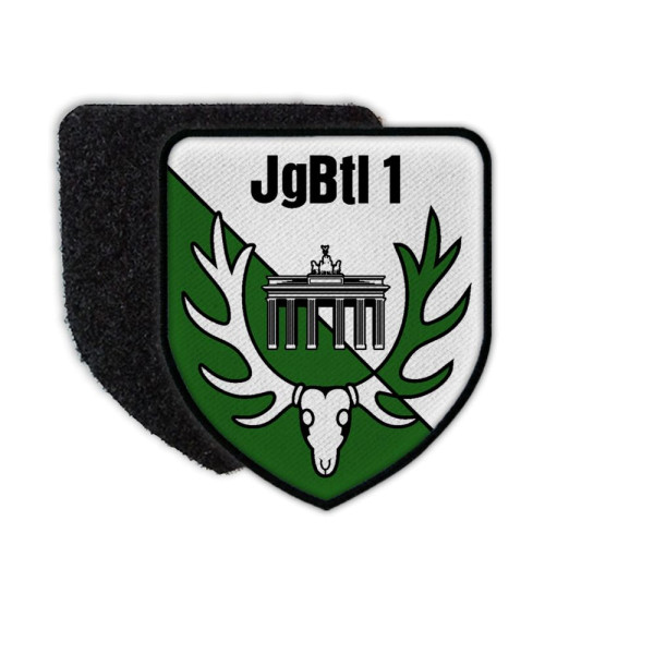 Patch JgBtl 1 Berlin Jägerbataillon BW Coat of Arms Badge Company Btl # 30112