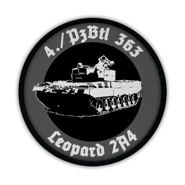 Patch / Aufnäher - 4.PzBtl 363 Leopard 2A4 Panzer Kompanie #13144