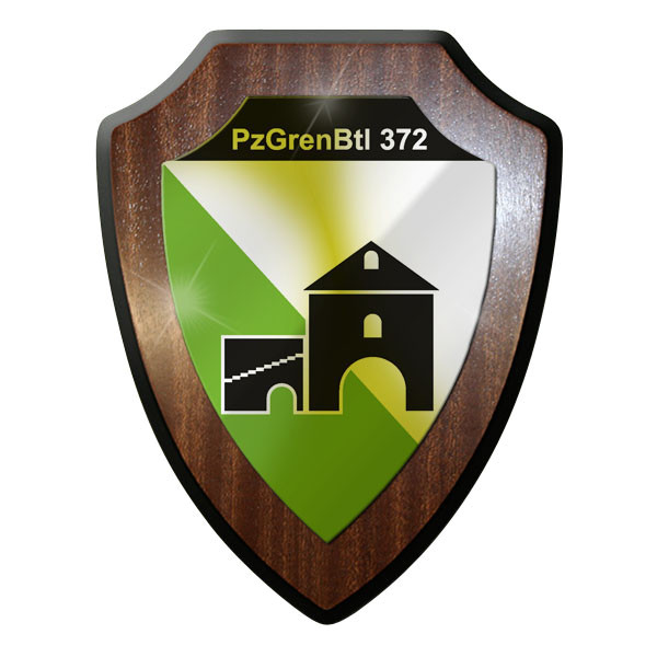 Wappenschild PzGrenBtl 372 Panzer Grenadier Bataillon Bundeswehr Bw #9357