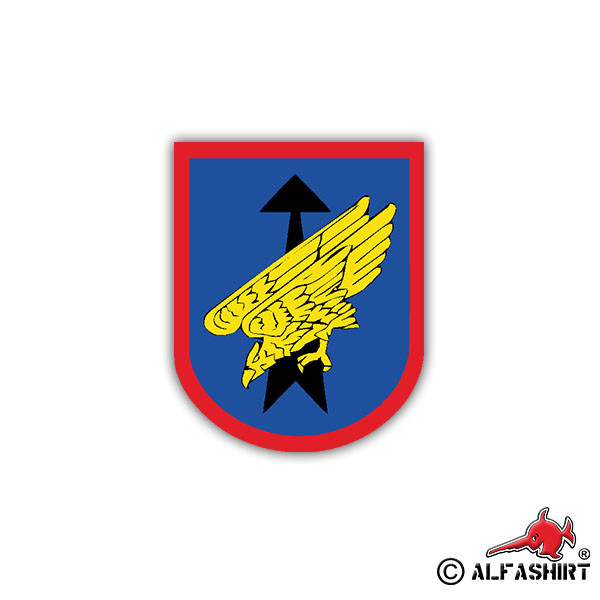 Sticker Luftlandebrigade 26 DSO Saarlouis Company Unit 7 x 5,5cm # A982