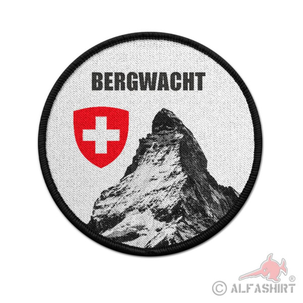 Patch Schweizer Bergwacht Schweiz Höhenrettung Einsatz Matterhorn 75mm#37272