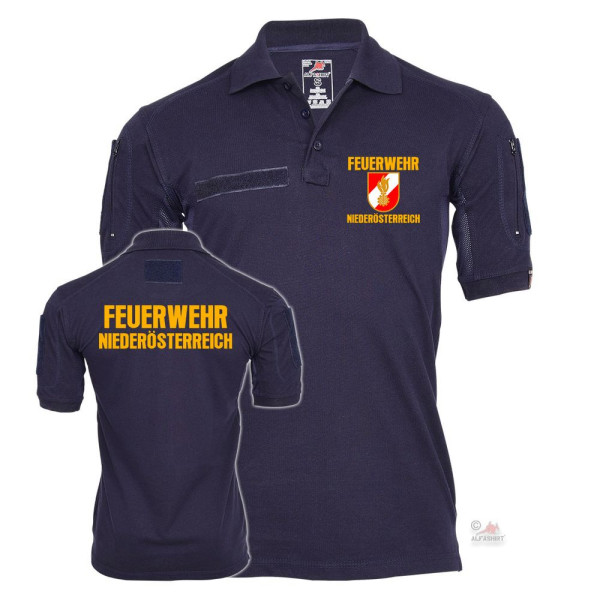 Tactical Polo Fire Department Lower Austria Austria Missions Shirt#39011