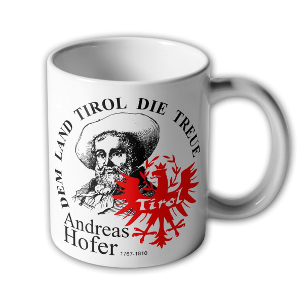 Mug Tirol Andreas Hofer Loyalty to the country South Tyrol Freedom Souvenir # 33539