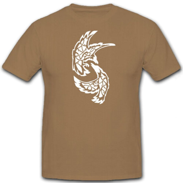 Hugin und Munin Odins Raben Wikinger Tattoo Tribale Germanen - T Shirt #7085