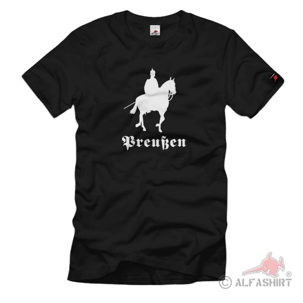 Preußen Offizier Pferd Kaiser Königreich T-Shirt #585