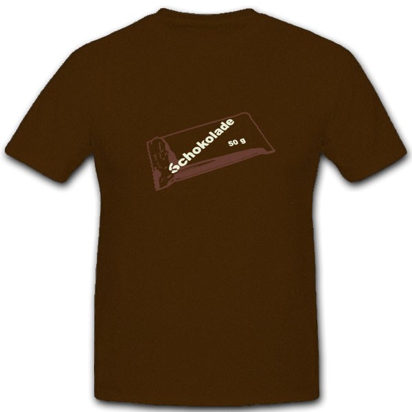 Schokolade BW Bundeswehr EPa Einmannpackung Verpflegung Soldat - T Shirt #4563