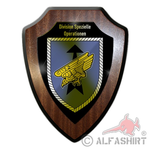 Wappenschild DSO Division Spezielle Operationen Heer Bundeswehr Eingriff #29178