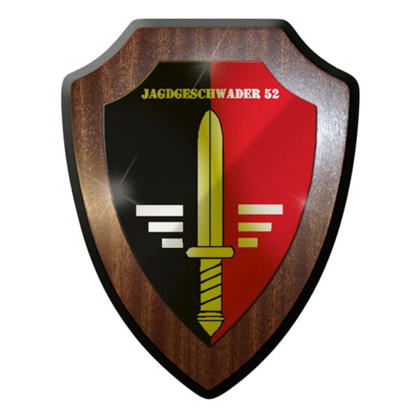 Wappenschild / Wandschild / Wappen - Jagdgeschwader 52 JG Luftwaffe Bw #8324