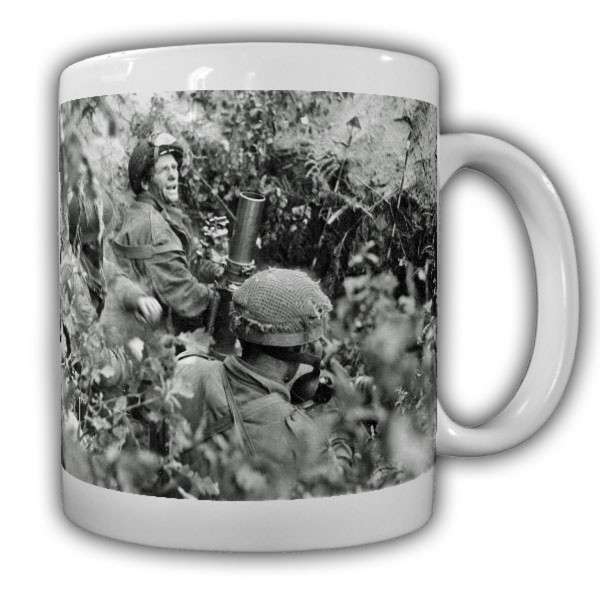 Tasse US Versteck Kaffebecher Mörser Mortar 60mm Militär Soldaten Schutz#22209
