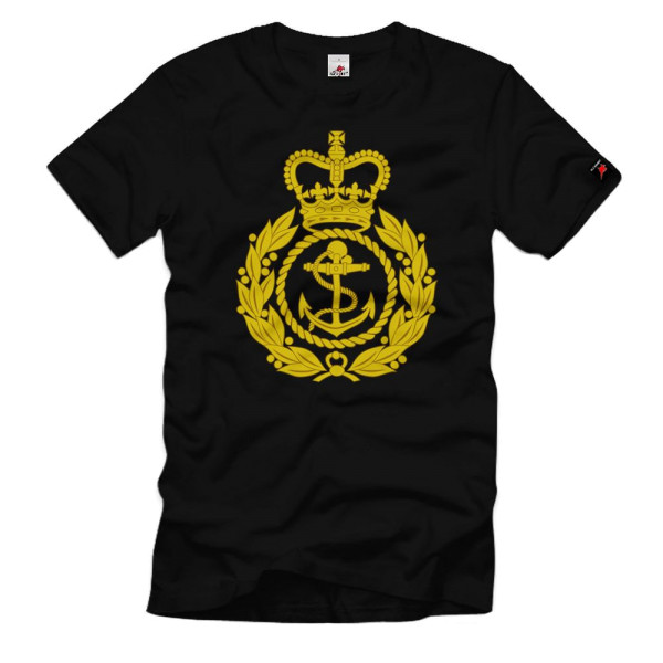 British Royal Navy OR-7 Chief Petty Officer Anchor Navy T-Shirt # 33884