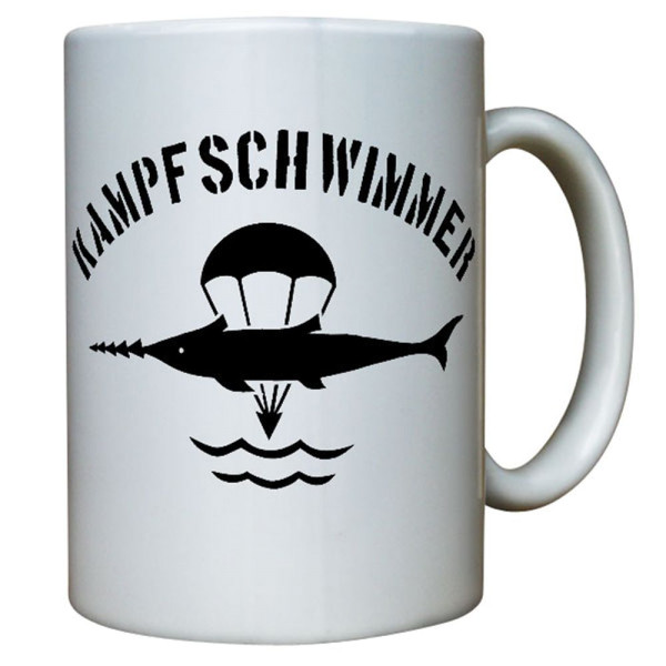 Kampfschwimmer Bundeswehr Marine Taucher - Tasse Becher Kaffee #1584
