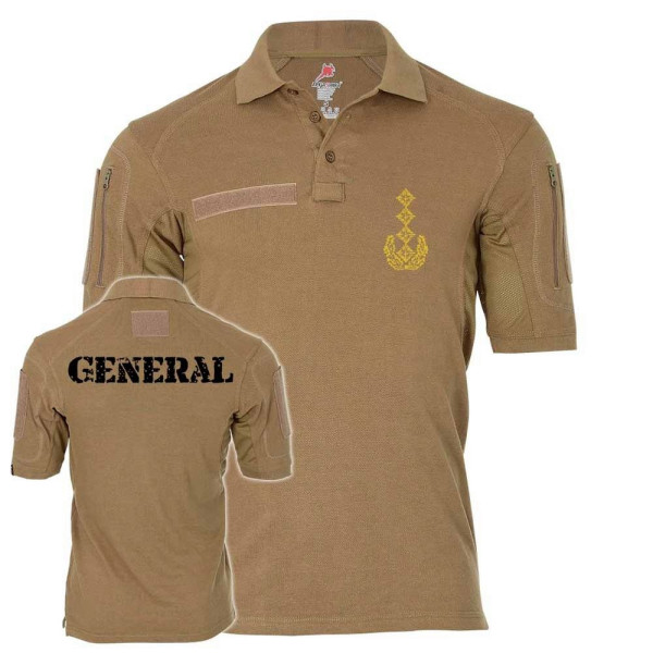 Tactical polo shirt Alfa - General Rank Shoulderpan Officer # 19108