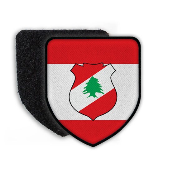 Patch Landespatch Libanon Beirut Aoun Saad Hairi Wappen Aufnäher Flagge#21944
