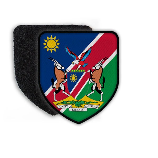 Patch Landespatch Namibia Wimdhoek Englisch Geingob Landesfahne Wappen #21949