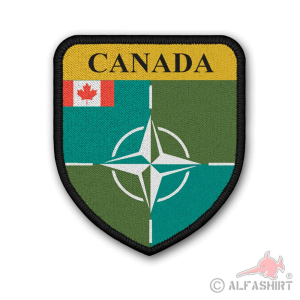 Patch Nato Canada Kanada Armed Forces Forces armées canadiennes Militär #39956